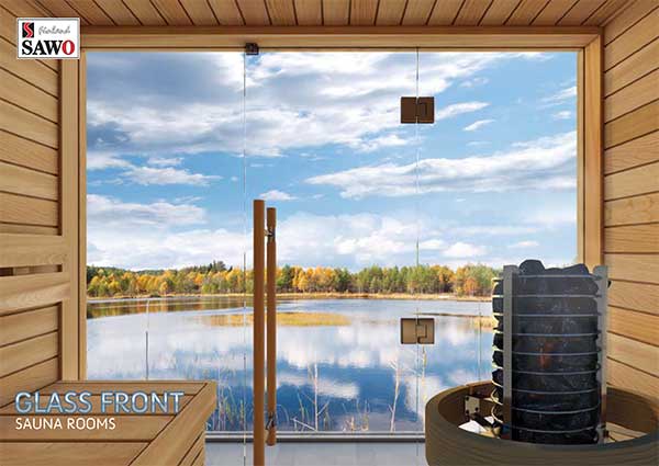 Lexan Construction Sawo Glass Front Sauna Brochure